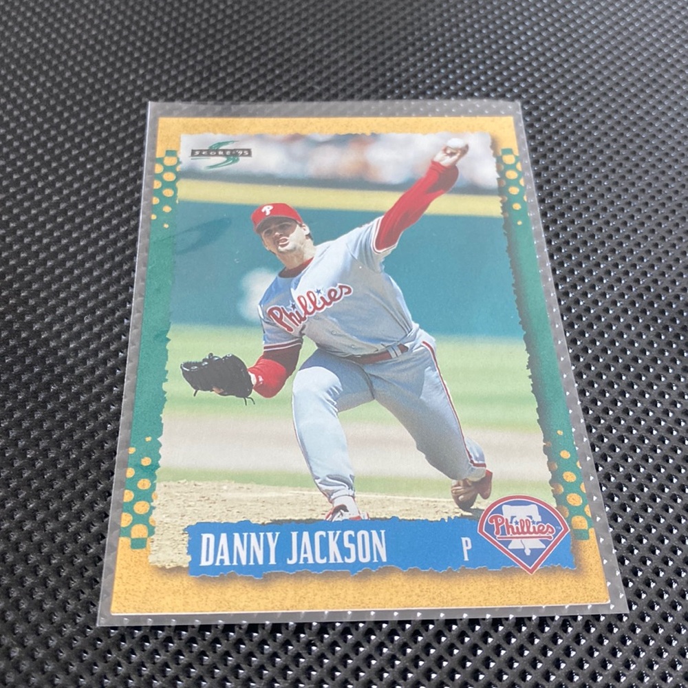 Danny Jackson Phillies MLB card